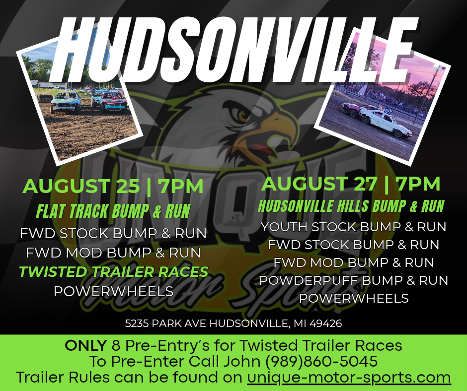 Hudsonville Fair Unique Motor Sports Poster